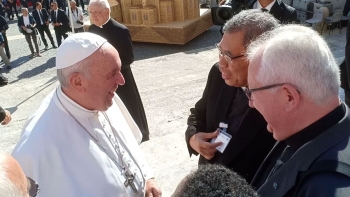 I Capitolari all'udienza con Papa Francesco, 25.09.2019